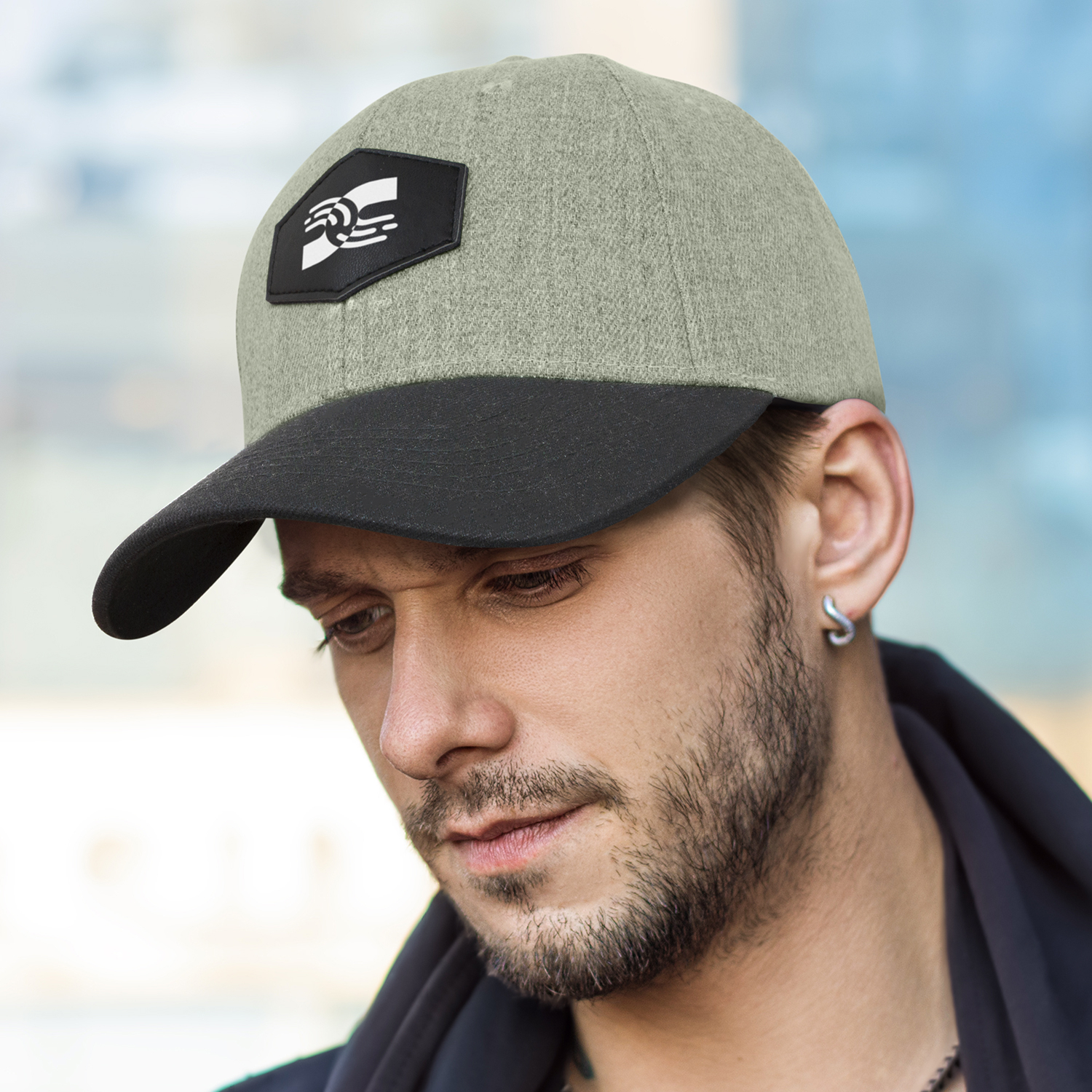 Raptor Cap with Patch Features